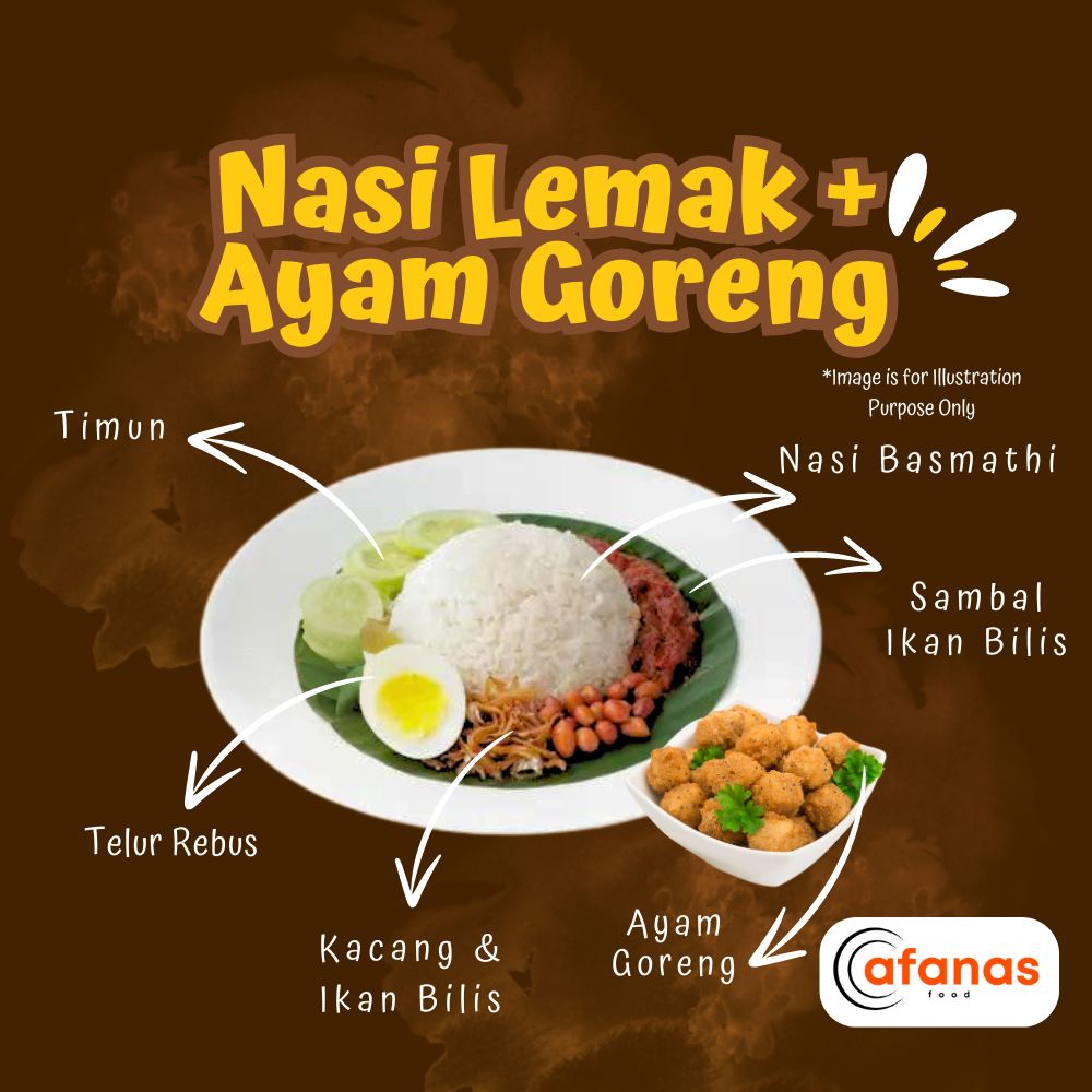 nasi lemak ayam