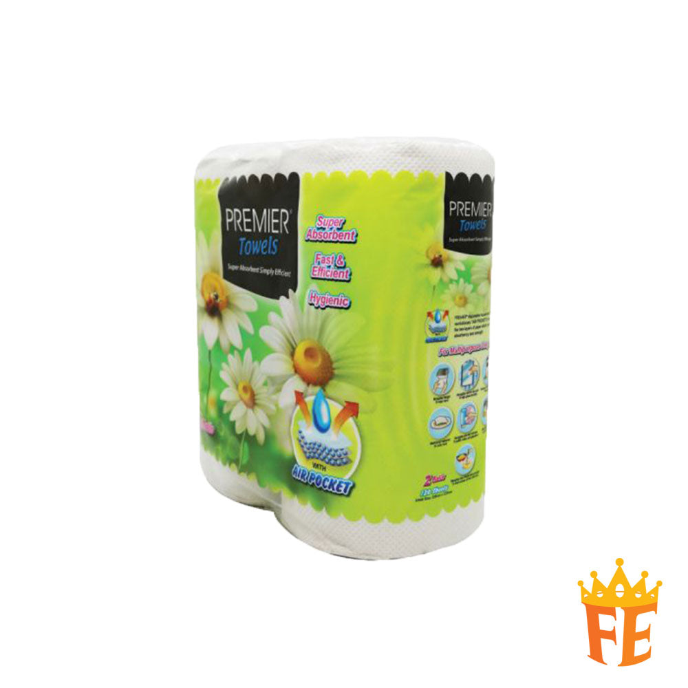 PREMIER Kitchen Towel (2 Rolls X 120 Sheets)