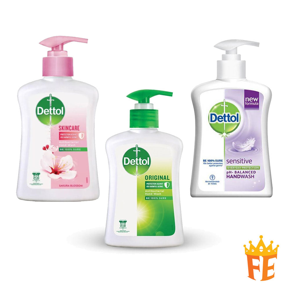 Dettol Liquid Hand Wash 250gram (Bottle) All Flavour