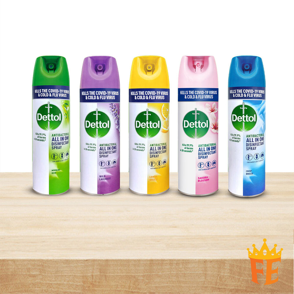 Dettol Disinfectant Spray 450ml All Flavour