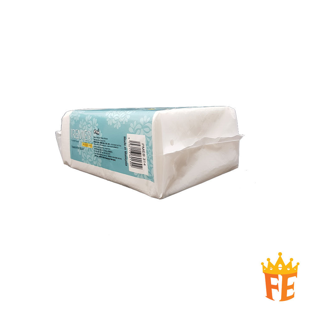 Premier Deluxe M Fold Towel 1 Ply 200 Sheets