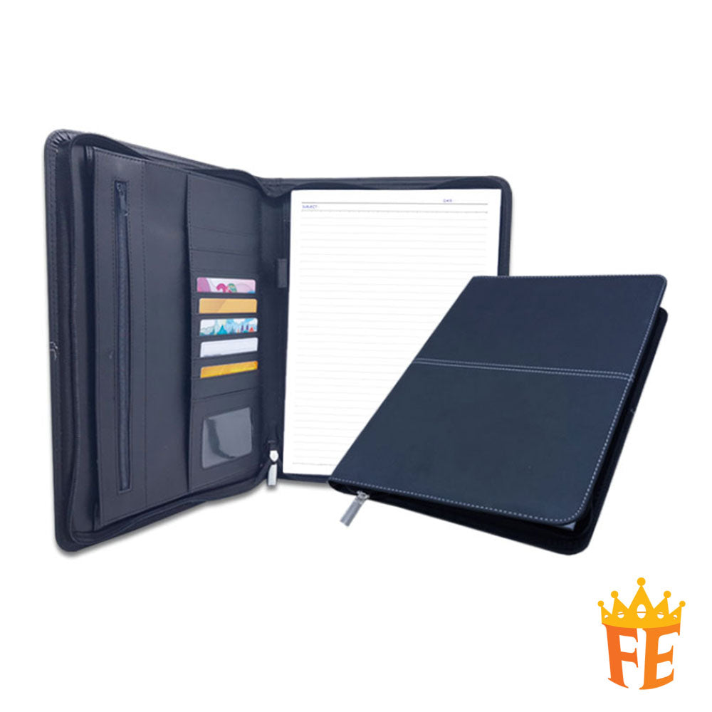 A4 Seminar Folder with Memo Pad PU, PVC, Thermo PU & Thermo PU With Zip