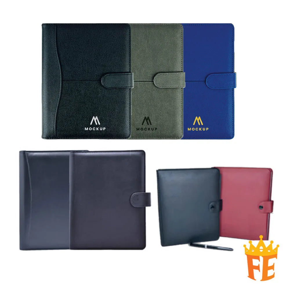Executive Organizer A5 Thermo PU Texture, Genuine Leather, PU, Quality PVC & with Zip Thermo PU