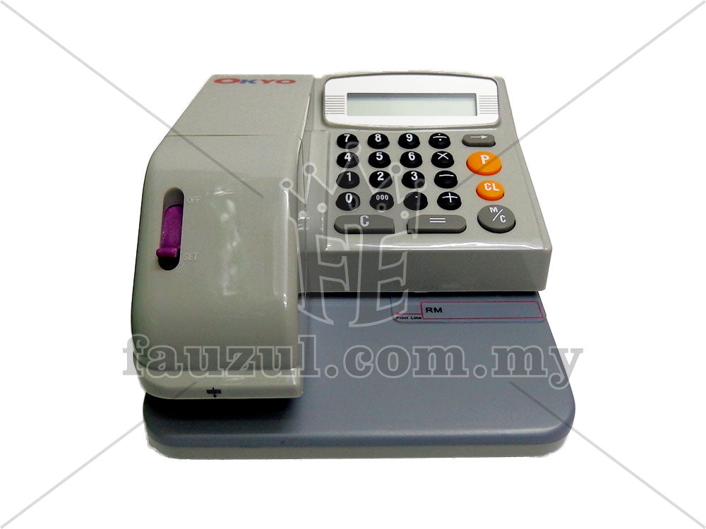 Okyo Elec. Cheque Writer Ec-100/310