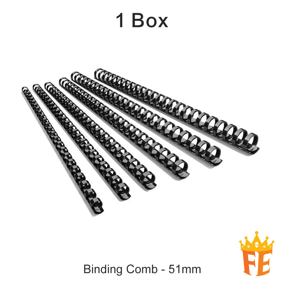 Binding Comb Black All Size