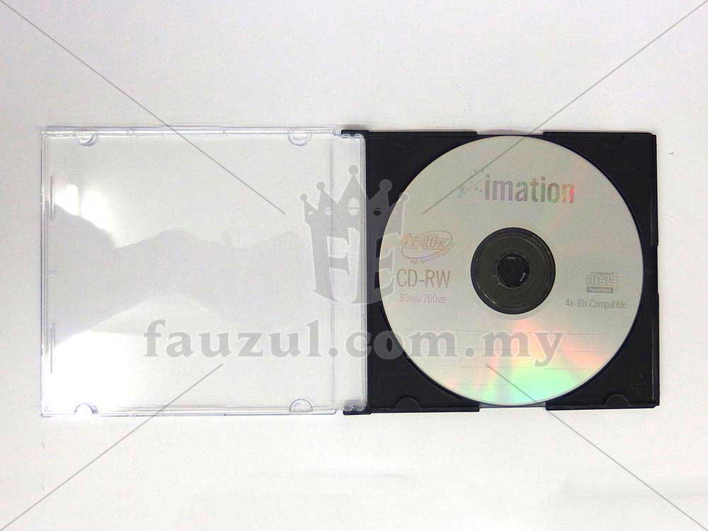 Sony Cd Rw Slim Case 700mb 74min 1x-4x