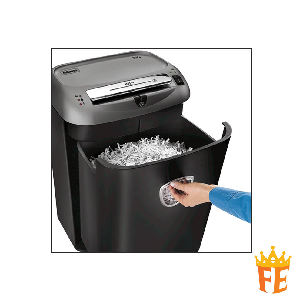 Fellowes Small Office Paper Shredder 75Cs 12 Sheets Capacity 75Cs