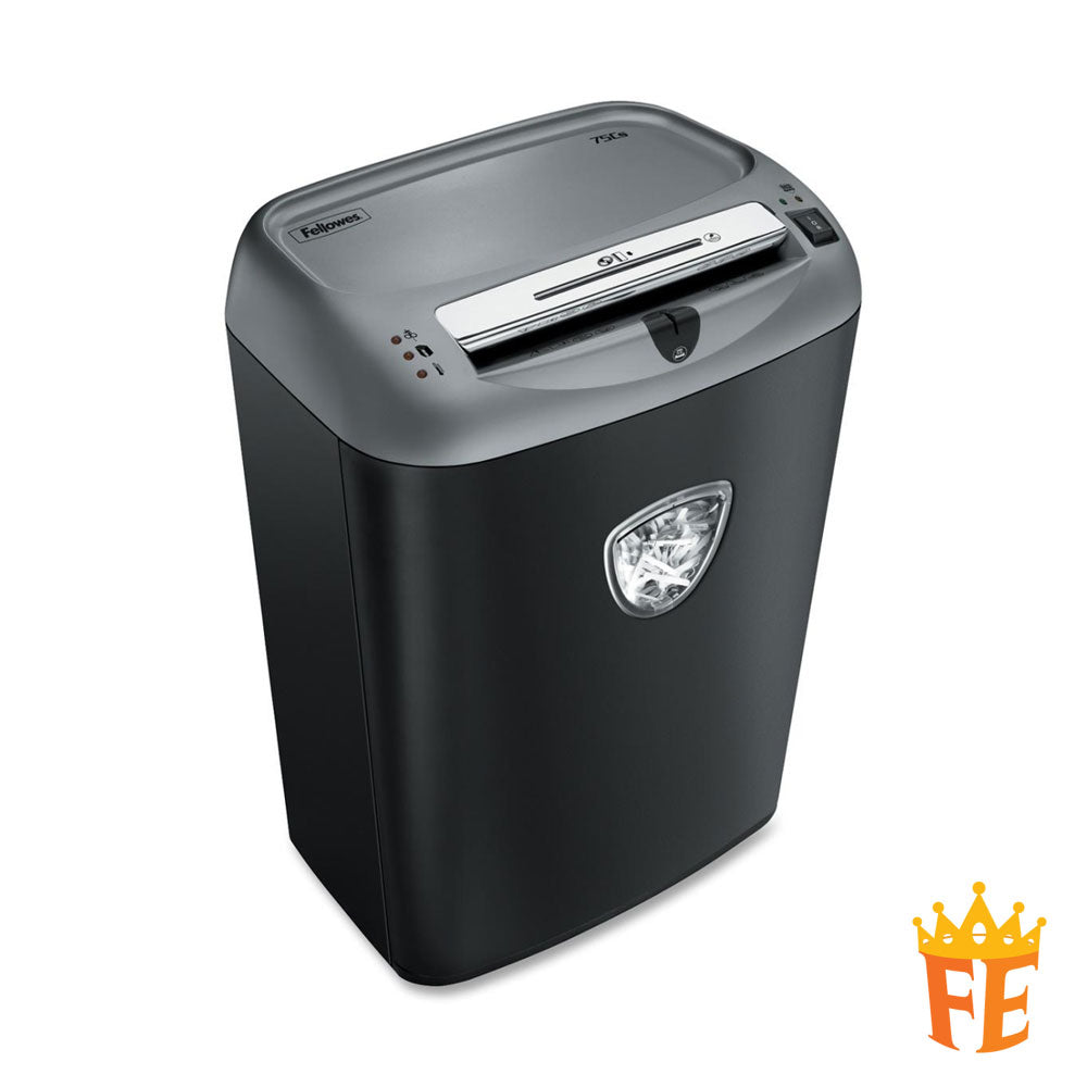 Fellowes Small Office Paper Shredder 75Cs 12 Sheets Capacity 75Cs