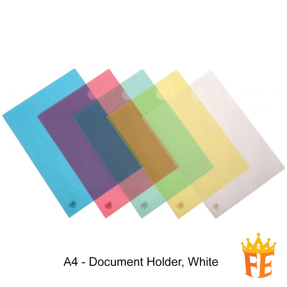 CBE 9001 / 9002 Colour L Shape Folder Document Holder A4 / F4