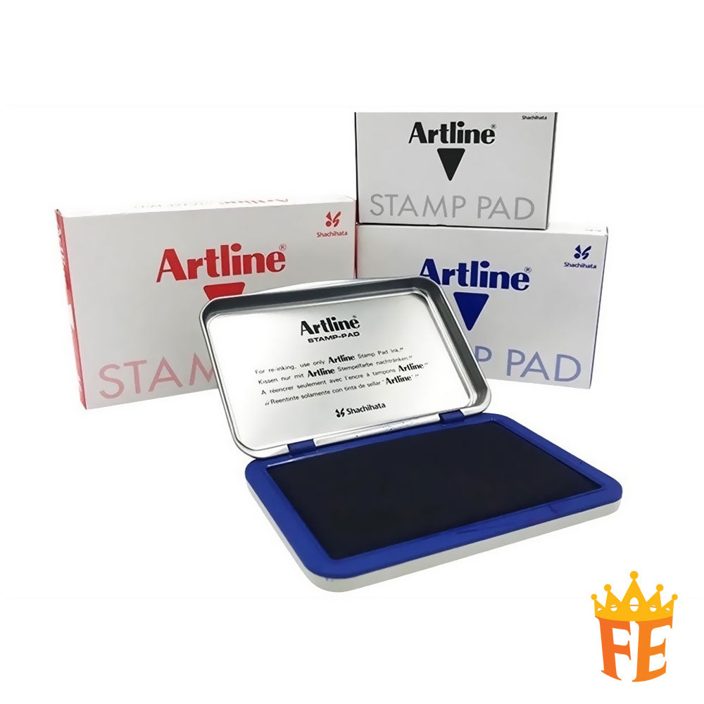 Artline Stamp Pad All Size & Colour