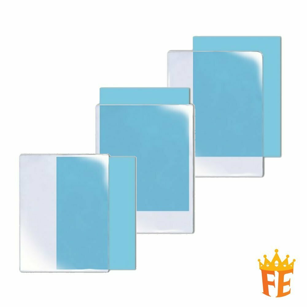 EMI PVC Transparent Document Holder 0.18mm L / C / U Shape Holder A5 / A4 / F4 / A3 / A2 / A1 Size