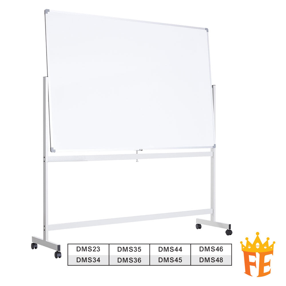 Standard Double Sided Mobile Standard Whiteboard With Stand, All Size