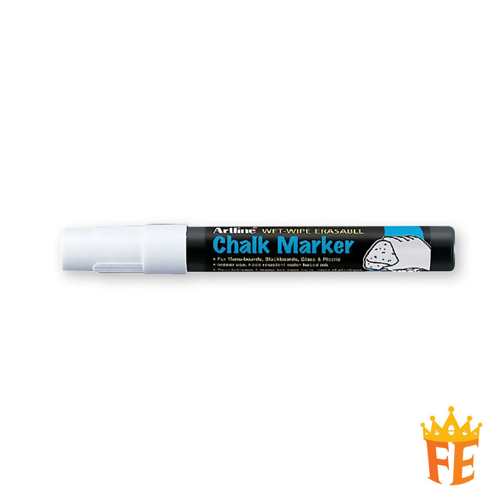 Artline Chalk Marker Black / White