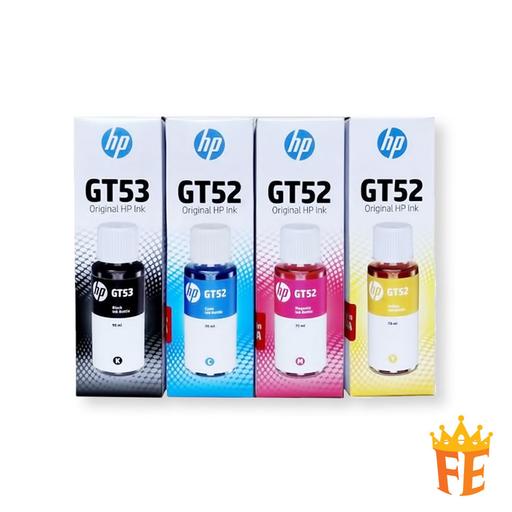 HP Original GT51 / GT52 / GT53 Cyan, Magenta, Yellow & Black