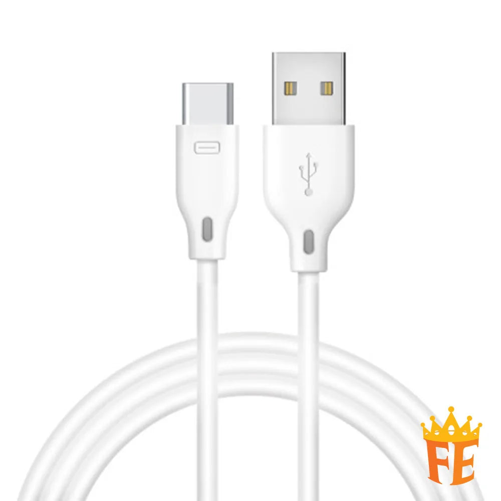 Lanex USB to Type-C Cable 2M White LTC-N06C
