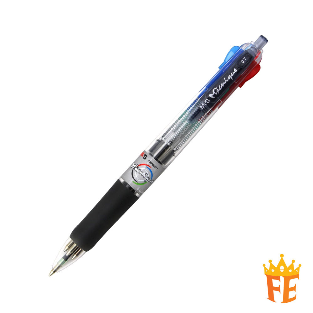 M & G 4 colour Ball Pen 0.7 80371