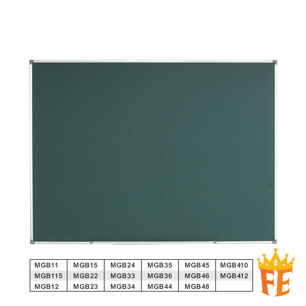 Aluminium Frame Magnetic Green Chalk Board / Chalk Blackboard All Size & Stand