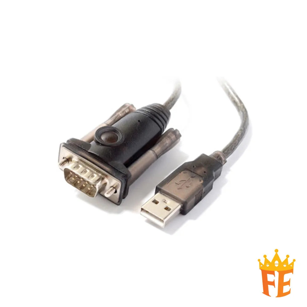 USB to RS-232 Serial Convertor Black OCB-303