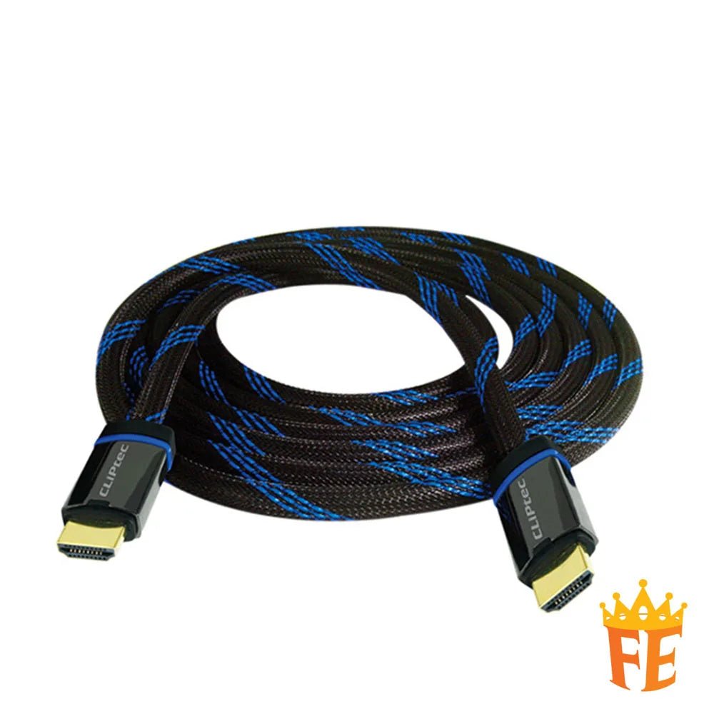 High Speed HDMI V1.4 Cable with Ethernet 3 Metre (Support 4K and 3D) Black OCD-551