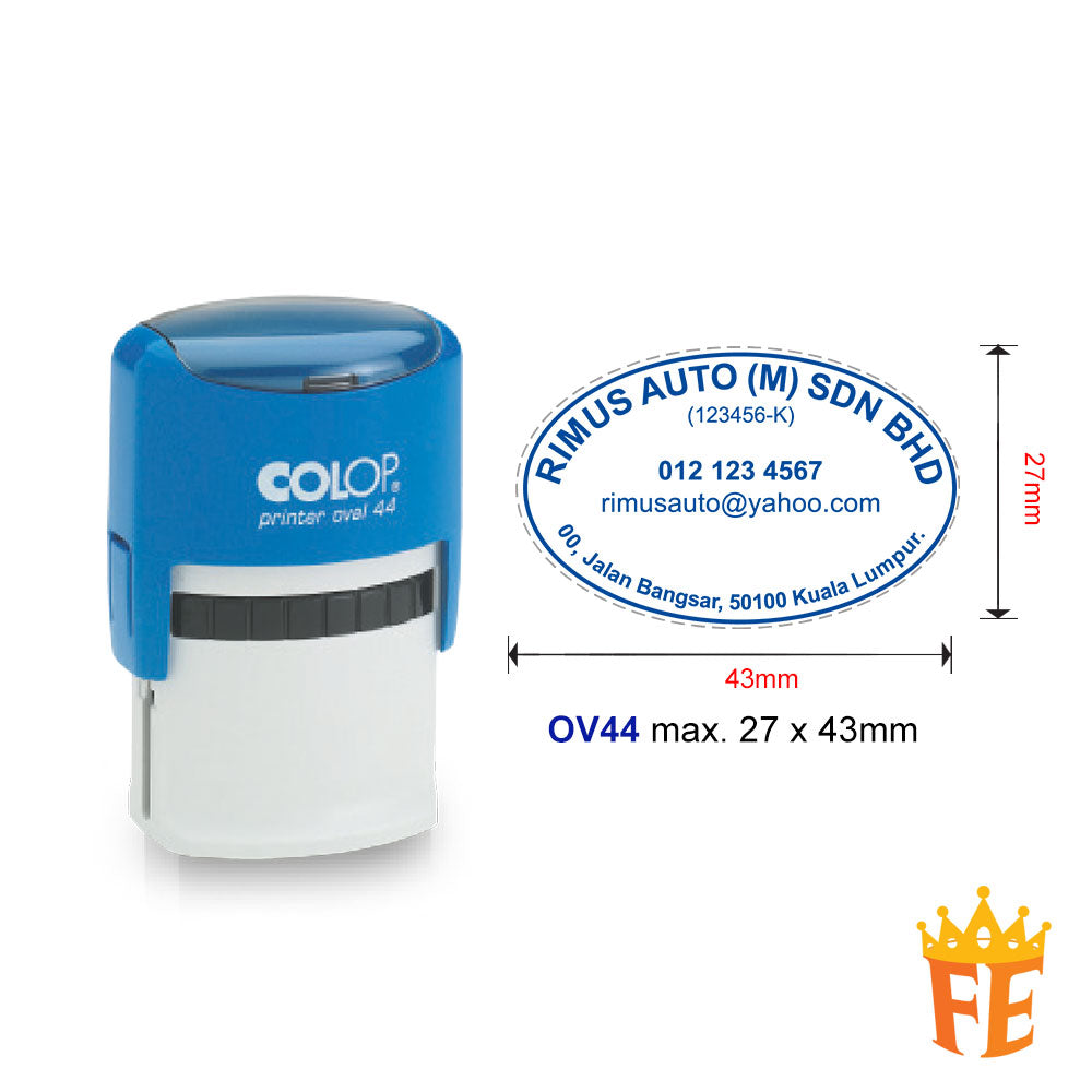 Colop Self Inking Standard Stamp All Size