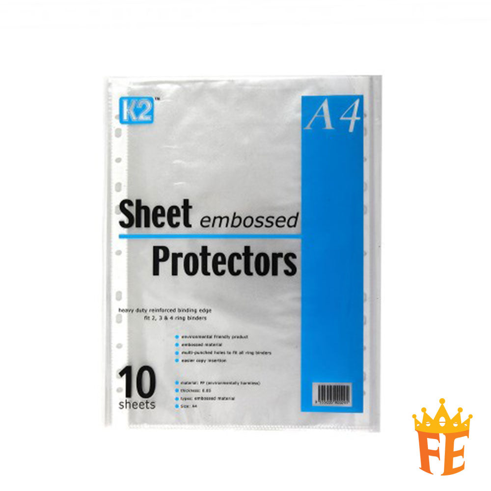 K2 Document Protector Refill Clear A4 / A3