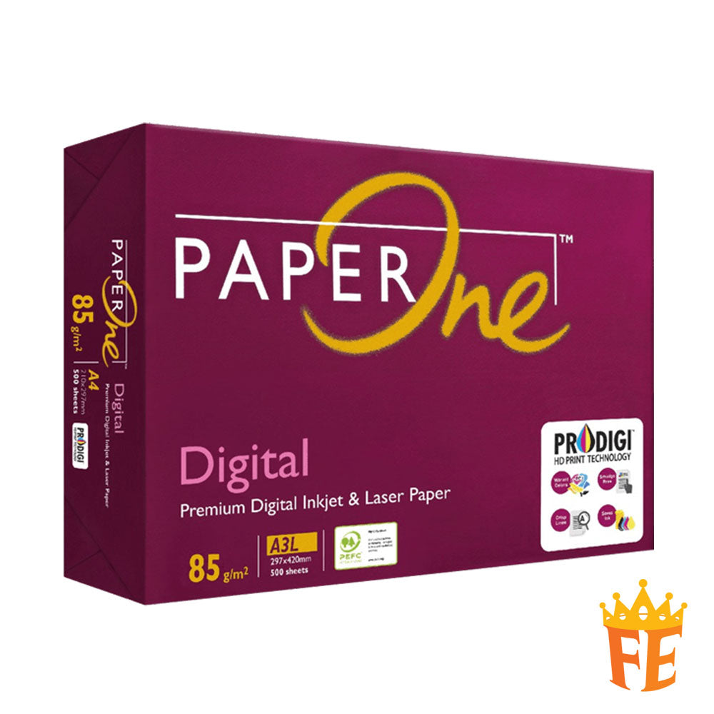 PaperOne Copier Paper A4 / A3 / A5 500 Sheets