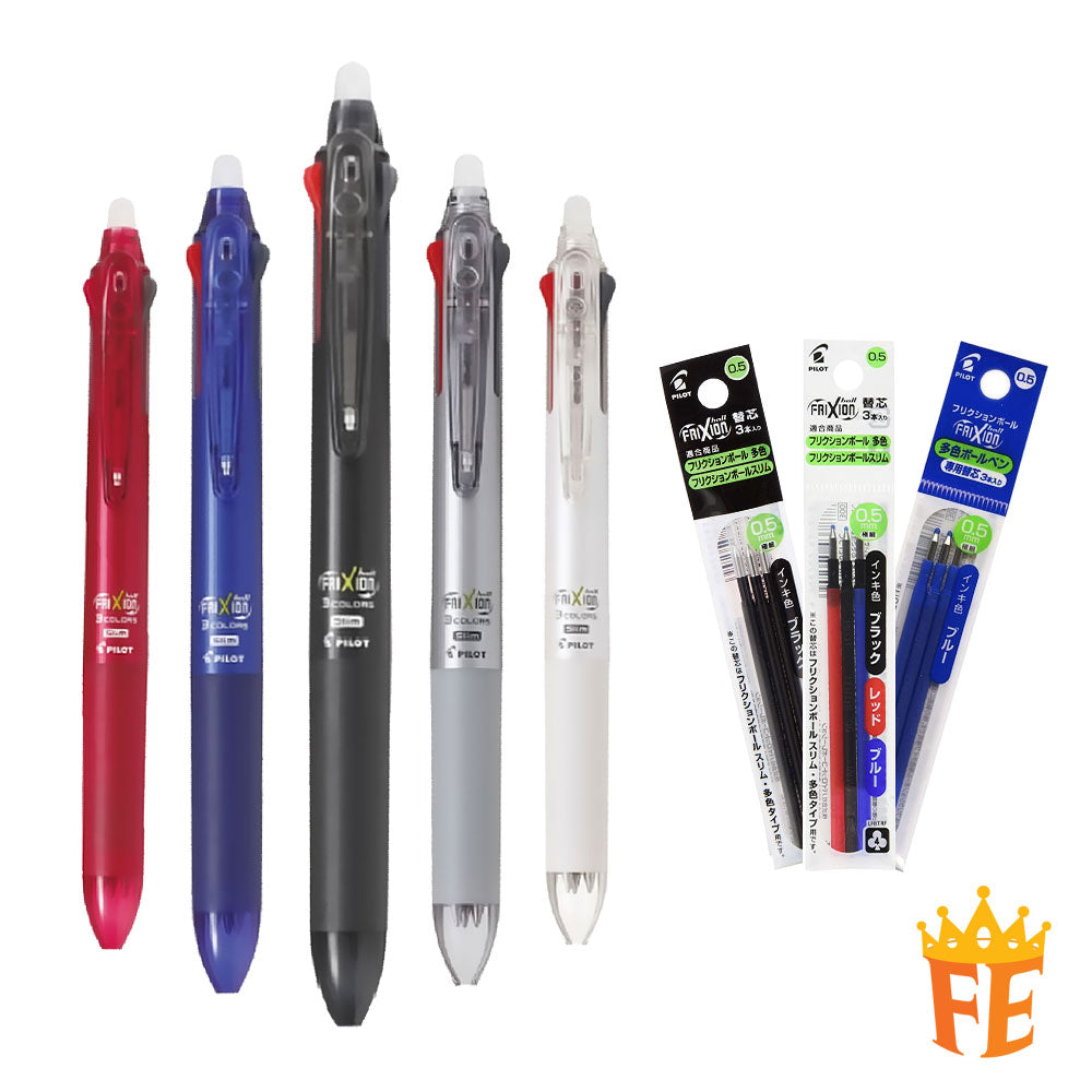 Pilot FriXion Ball 07 Erasable Rollerball Pen - Various Colours