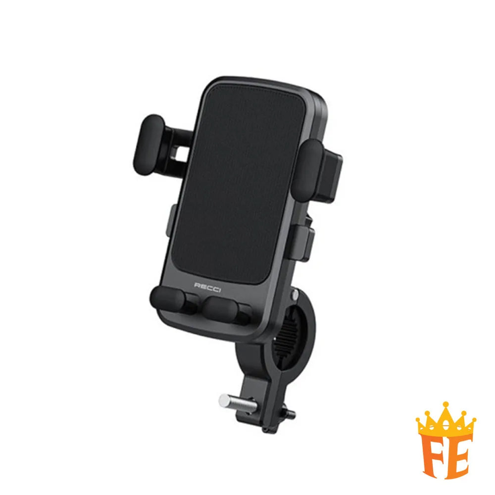 Recci Motorcycle Phone Holder Black RHO-C23