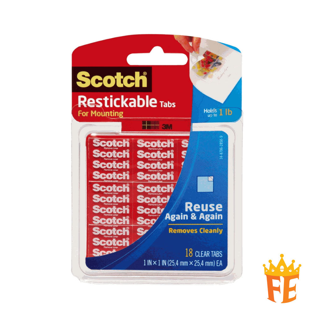 3M Scotch R100 Reusable Tabs