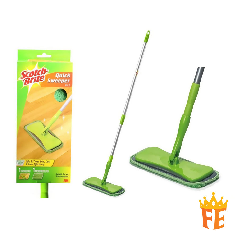 3M Scotch-Brite Quick Sweeper & Refill