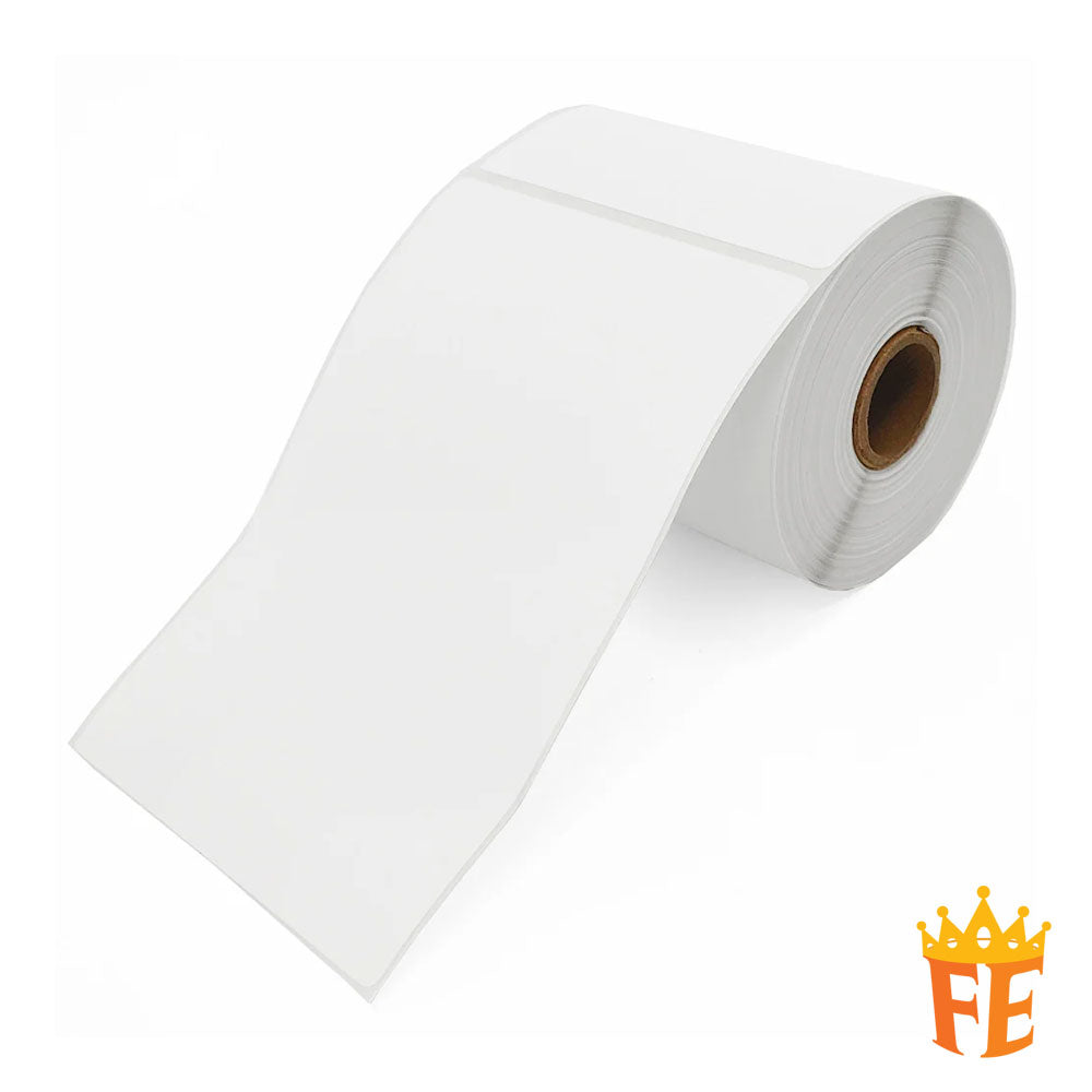 Sono-Roll Thermal Shipping / Logistic Label Sticker Roll Type 100mm x 149mm x 1" Non Top Coated