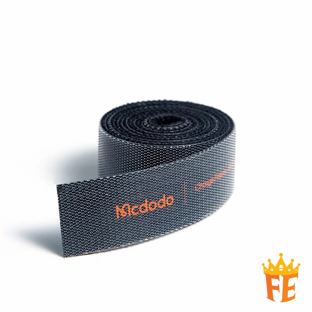 Mcdodo Velcro Straps for Cable 1M Black VS-0960