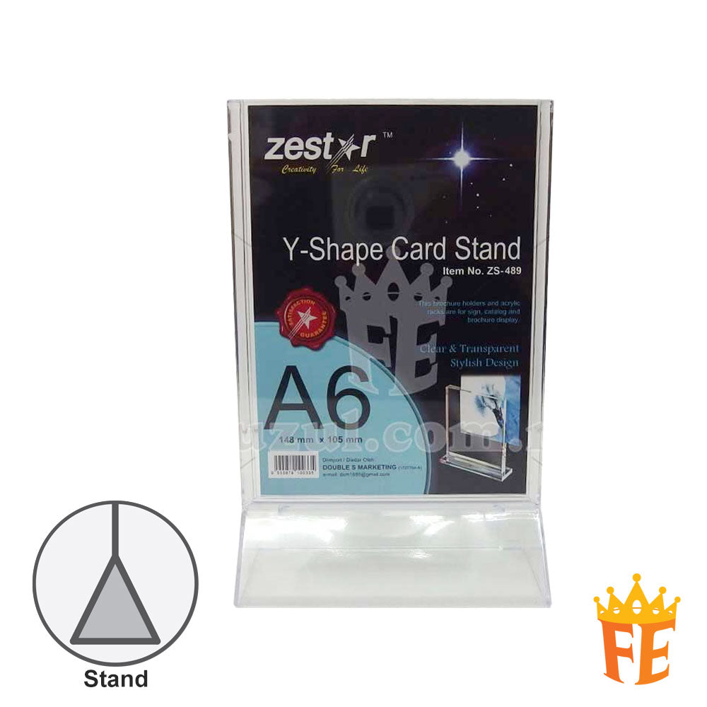 Acrylic Y Shape Stand A6 / A5 / A4