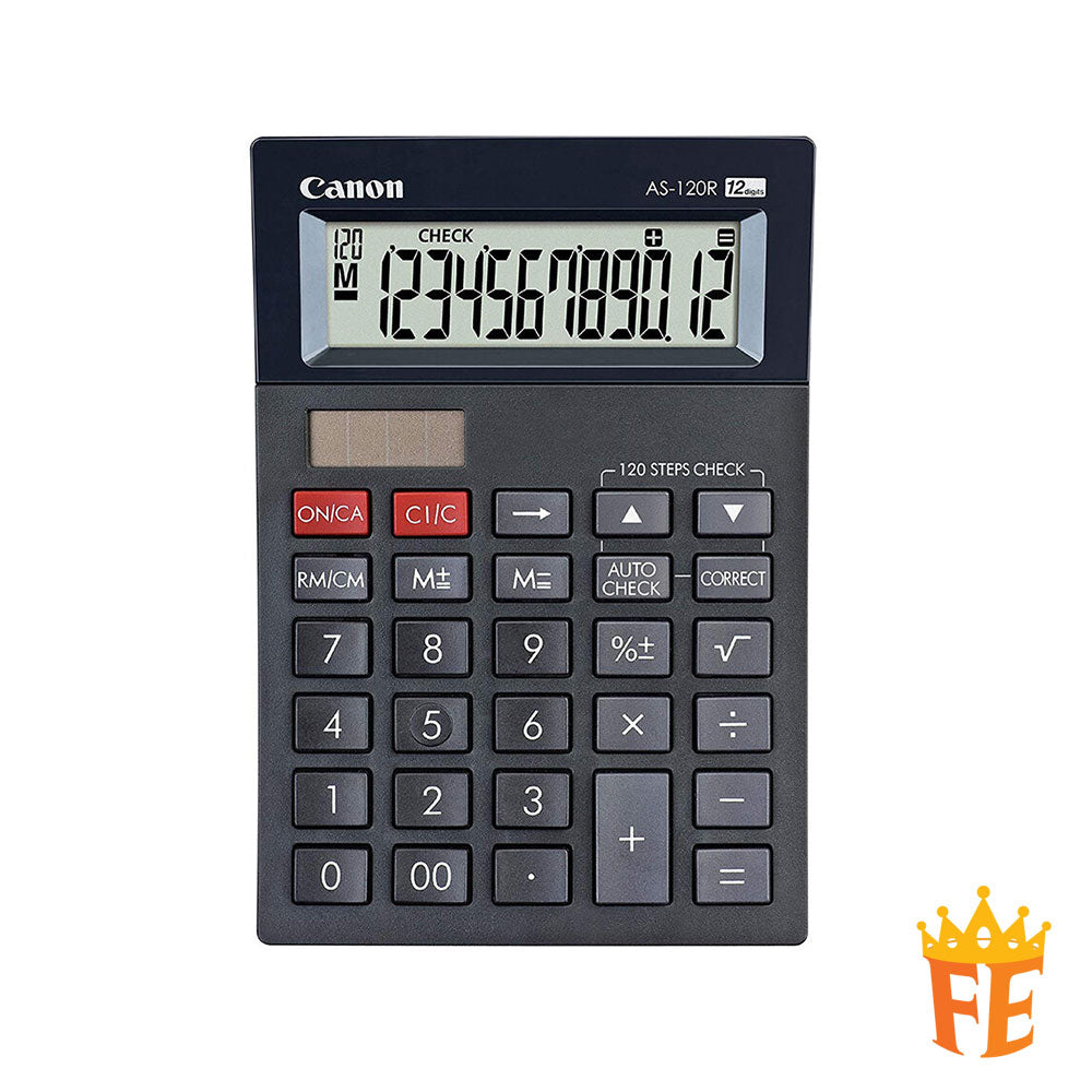 Canon Calculator Desktop 12 Digits AS-120R