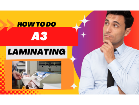 Laminating A3 Size Documents: A Comprehensive Guide