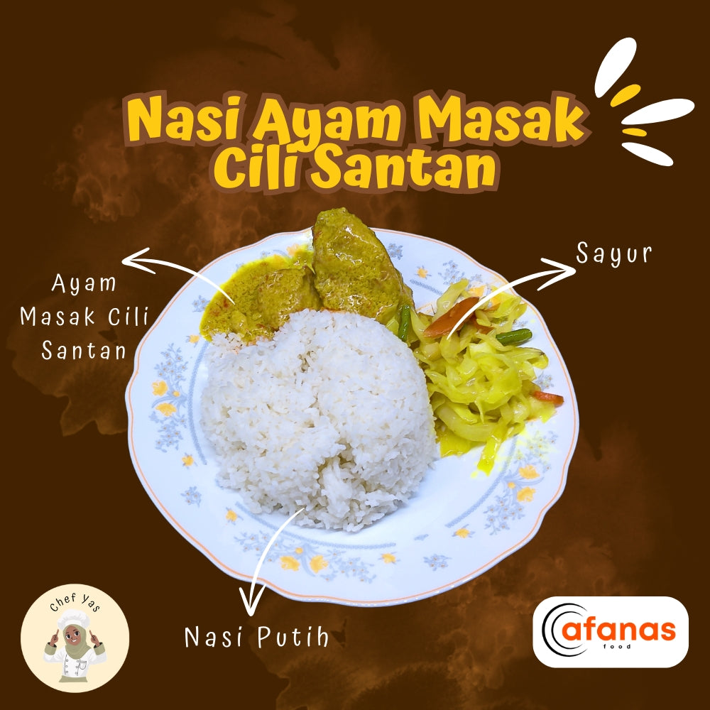 Nasi Ayam Masak Cili Santan (MOQ 10 Pax)