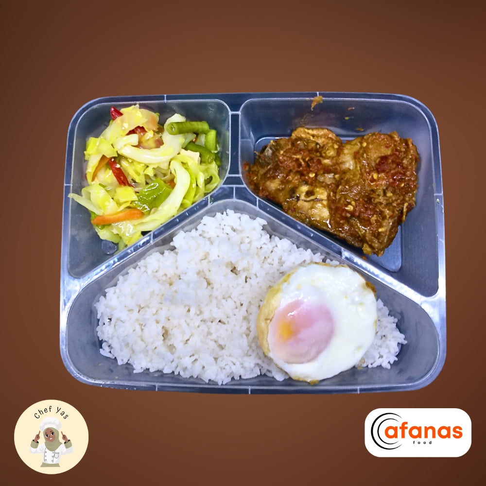 Nasi Ayam Masak Balado (MOQ 10 Pax)