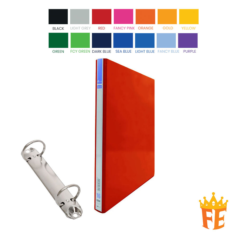 EMI Colour PVC File 2O / 2D / 3D / 4D Ring Binder With Transparency Cover 25 / 40 / 50 / 65 / 80mm A4 / A3