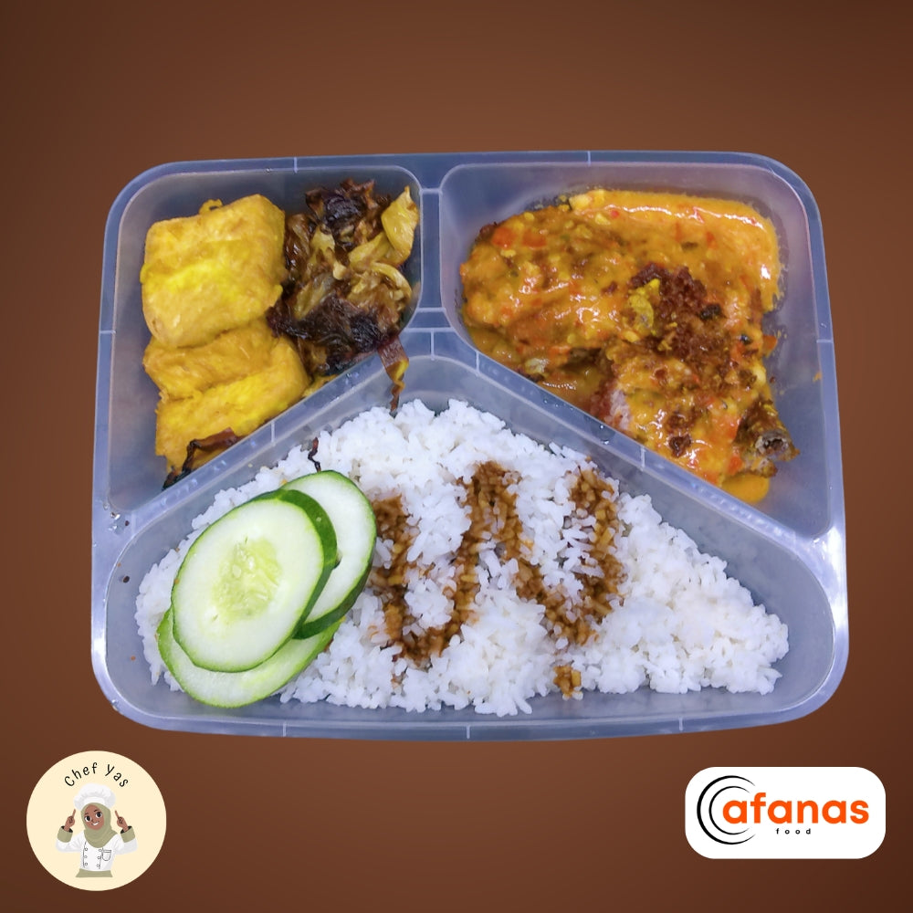 Nasi Ayam Gepuk (MOQ 10 Pax)