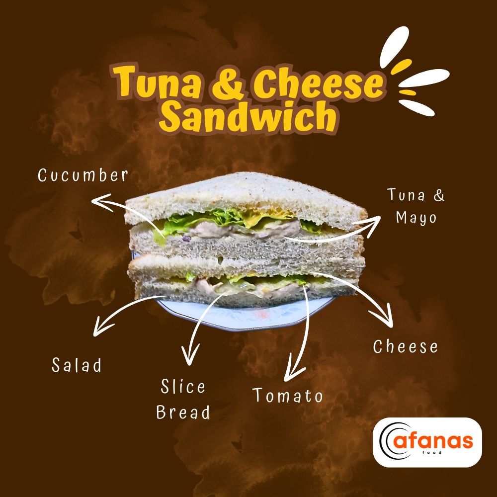 Tuna & Cheese Sandwich (MOQ 10 Pax)