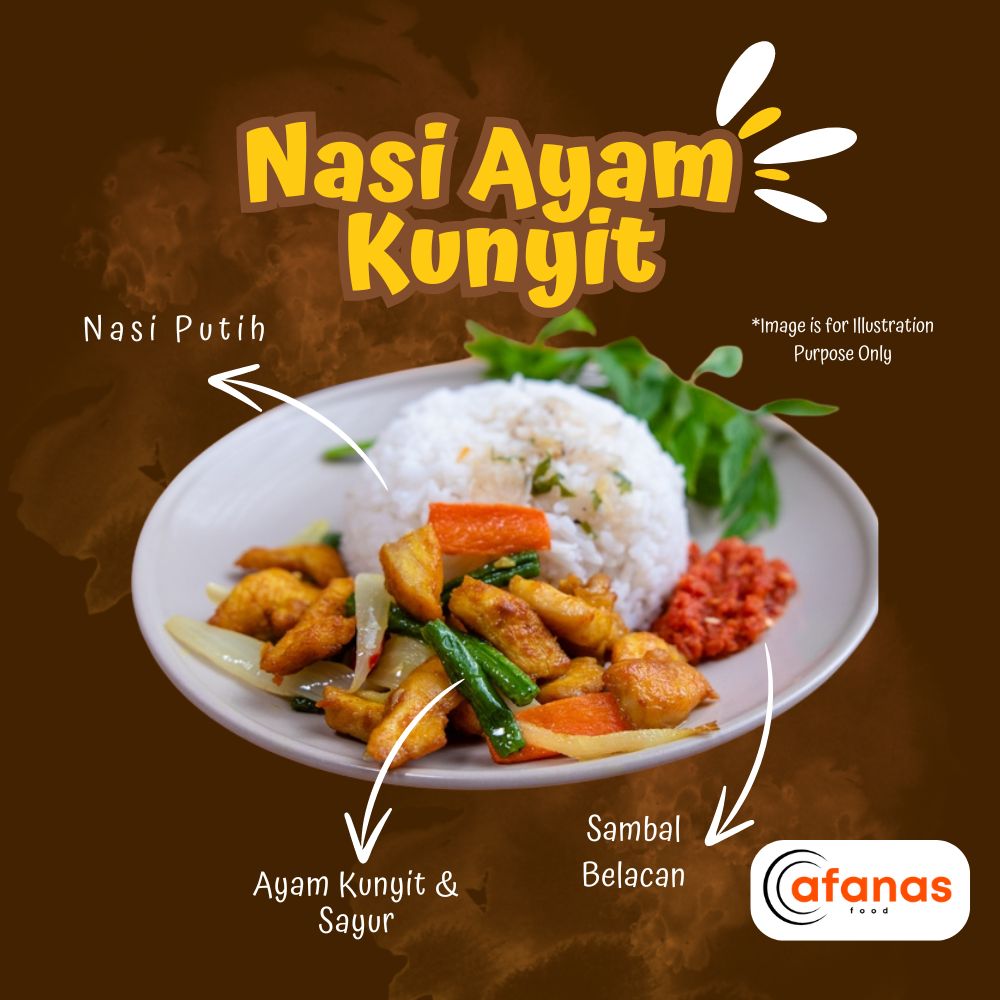 Nasi Ayam Kunyit - Signature Dish