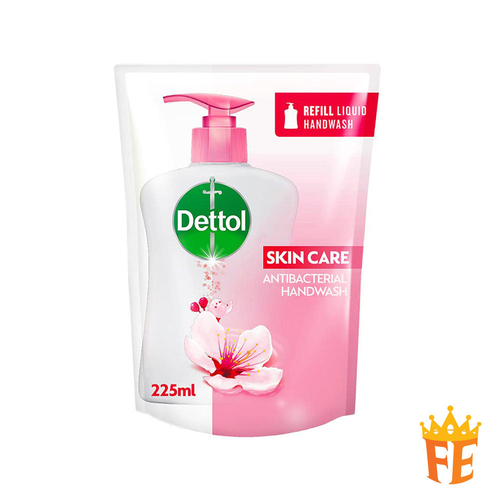 Dettol Liquid Hand Wash 225gram (Refill Pack) All Flavour