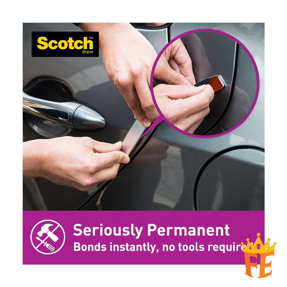 3M Scotch 710 Auto Exterior Double Sided Permanent Mounting Tape