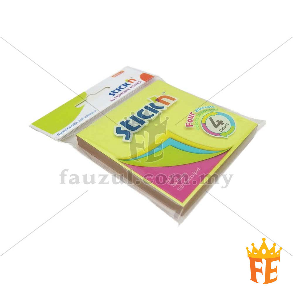 Hopax Post It Note Mix 3 X 3 100s 21822