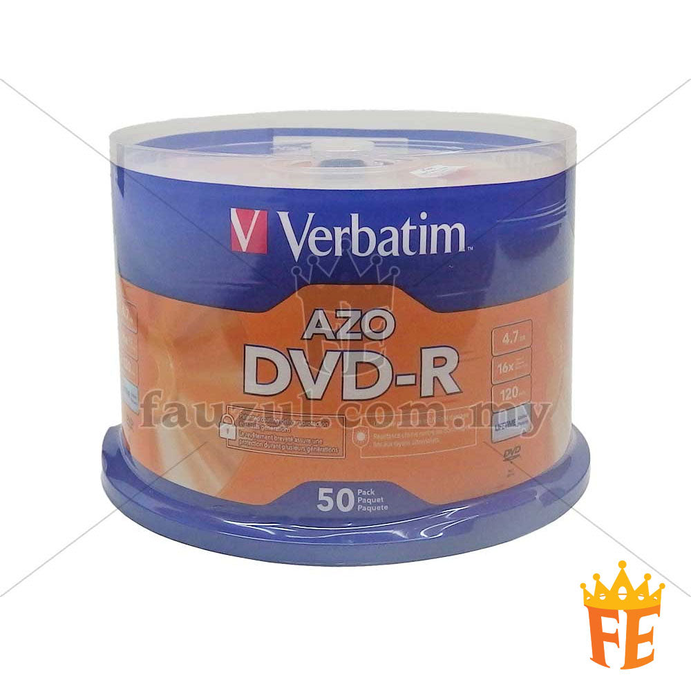 Verbatim Dvd R 4.7gb 16x - 120min - 50s