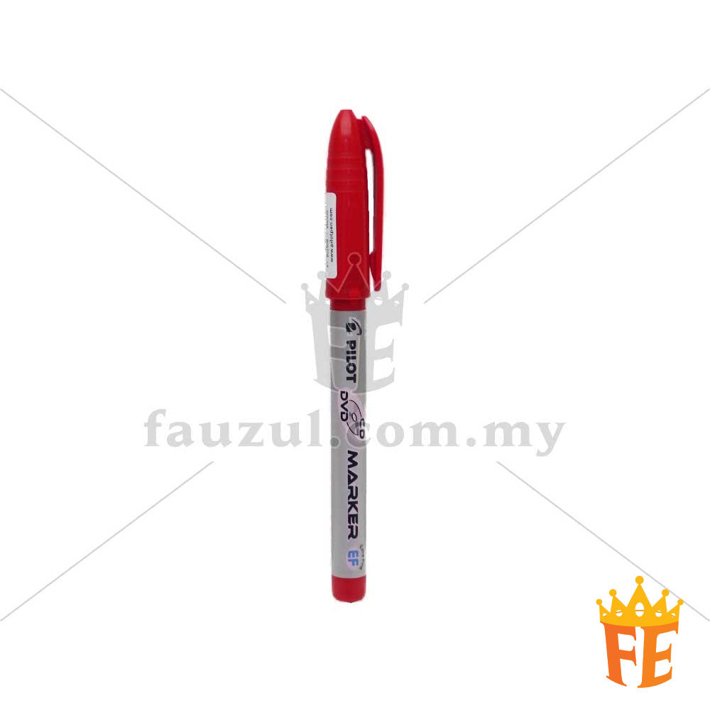 Pilot Cd & Dvd Marker Red Sca-efcd-r