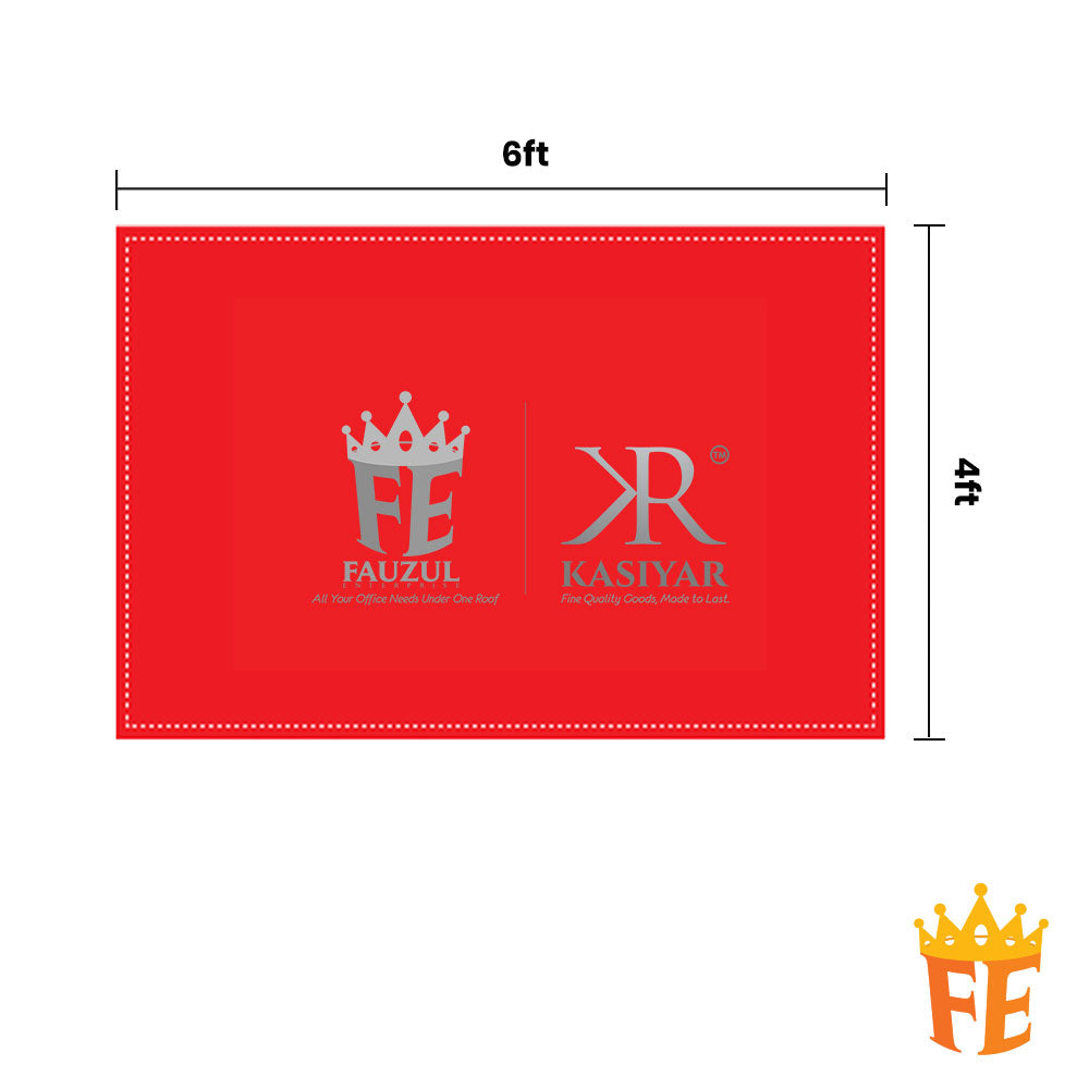 Custom Flag Printing All Sizes (Fabric 80gsm)