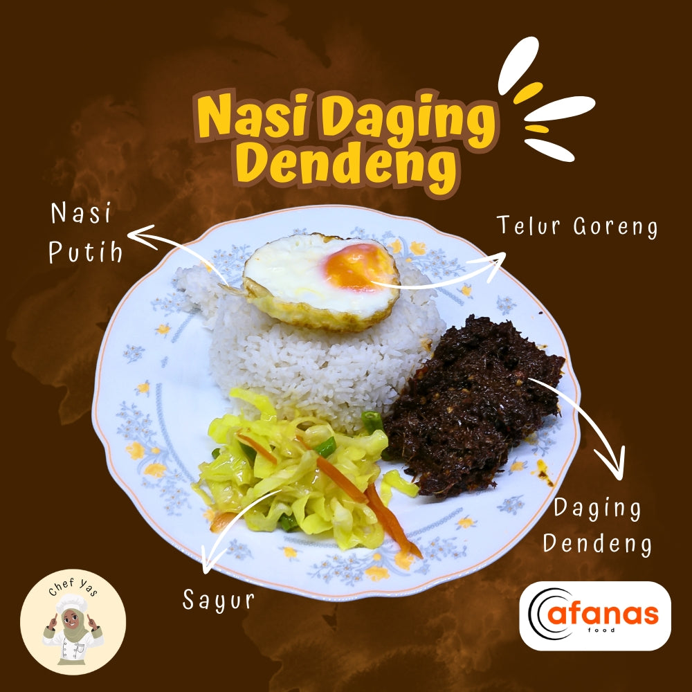 Nasi Daging Dendeng (MOQ 10 Pax)