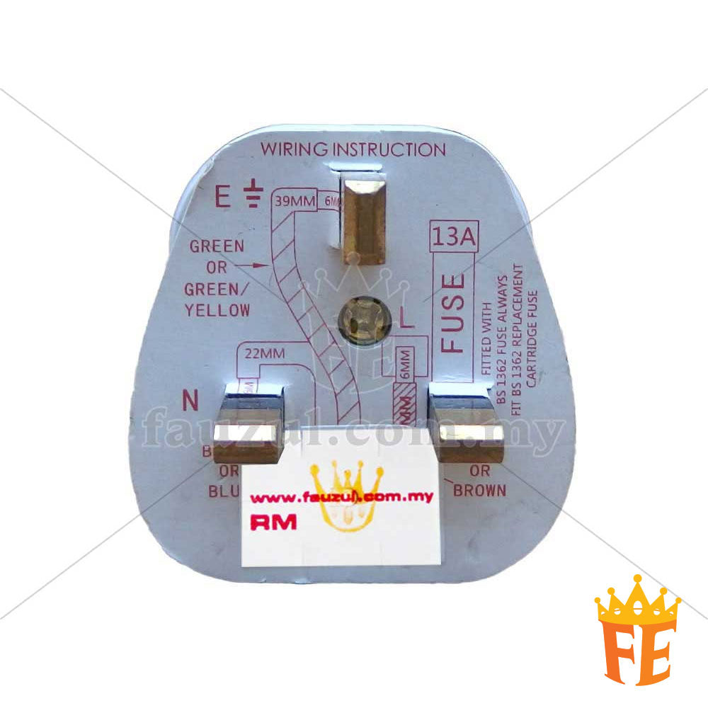 Sbe 13a Plug Top 3 Pin