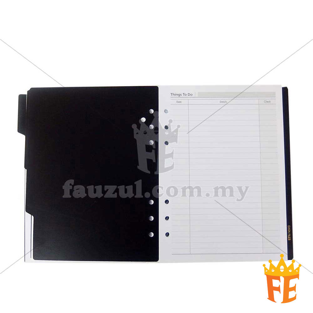 Organizer Refill ( No Date ) A5 Size